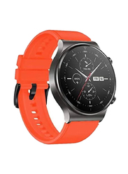 Silicone Replacement Band for Huawei Watch GT2 Pro, Orange