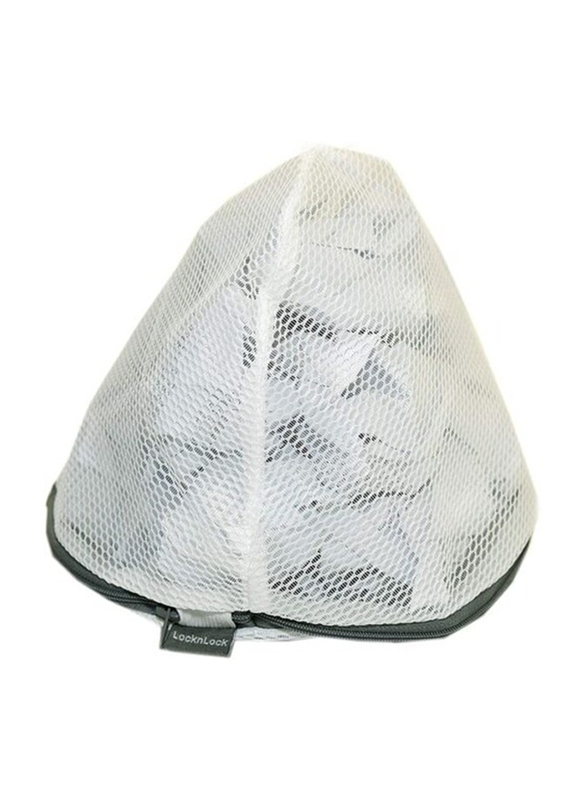 LocknLock Double Laundry Net- Underwear, 19x17cm, White