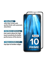 Xiaomi Redmi 10 Prime/Xiaomi Redmi Note 10T/Poco M3 Pro Bubble-Free Scratch-Resistant Tempered Glass Screen Protector, Clear