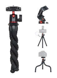 Andoer 360° Rotatable Flexible Octopus Spider Tripod, Red/Black