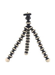 Octopus Bubble Gorilla Pod Mini Flexible Universal Camera Dv Tripod Holder Stand, Black/White