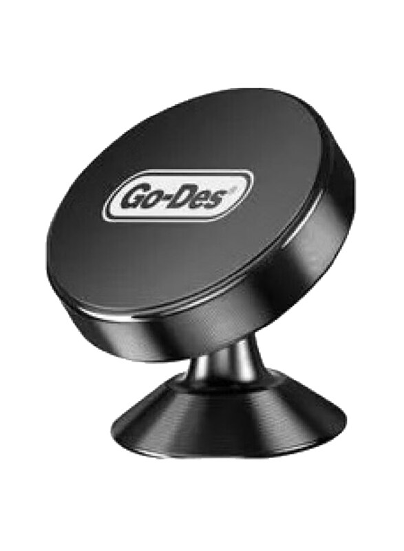 

Go-Des Universal Adjustable Dashboard Magnetic Car Phone Holder Mount, Black