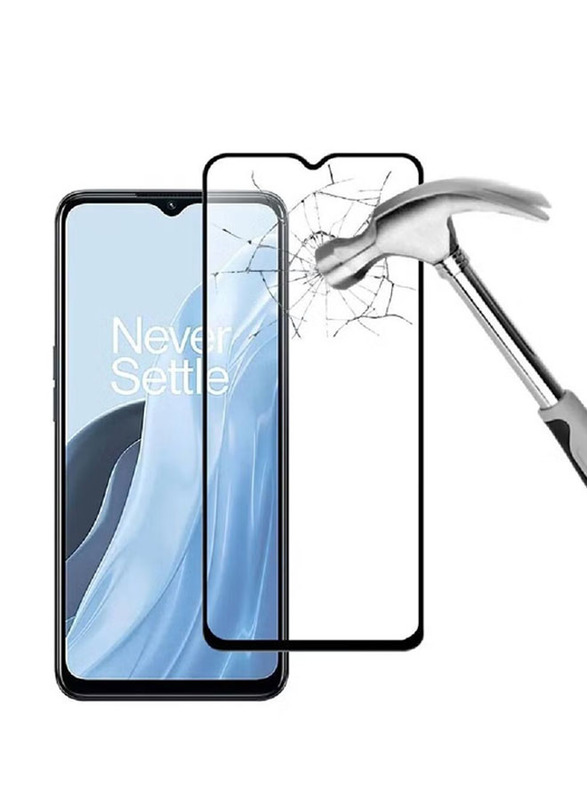 Yopah OnePlus Nord N300 9H Full Coverage Tempered Glass Screen Protector, Clear