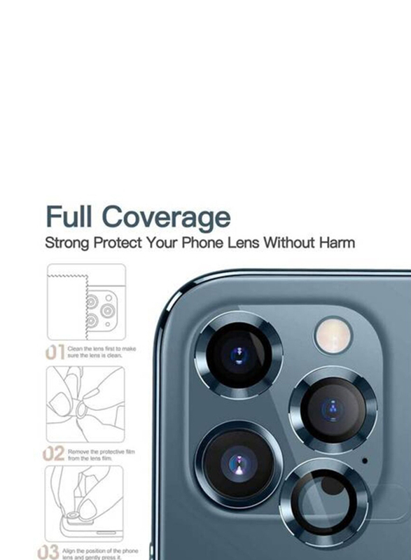 Apple iPhone 13 Pro Max Camera Lens Protector, Blue