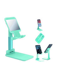 Mobile Phone and Tablet Stand with Foldable, Blue