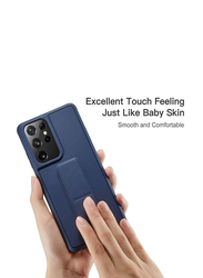 Samsung Galaxy S21 Ultra Magnetic Hand Grip Holder Mobile Phone Case Cover, Blue