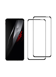 Red Magic 6 HD Clear High Responsive Tempered Glass Screen Protector, 2 Pieces, Clear