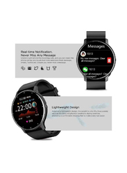 Touch Screen Fitness Tracker Smartwatch, Black