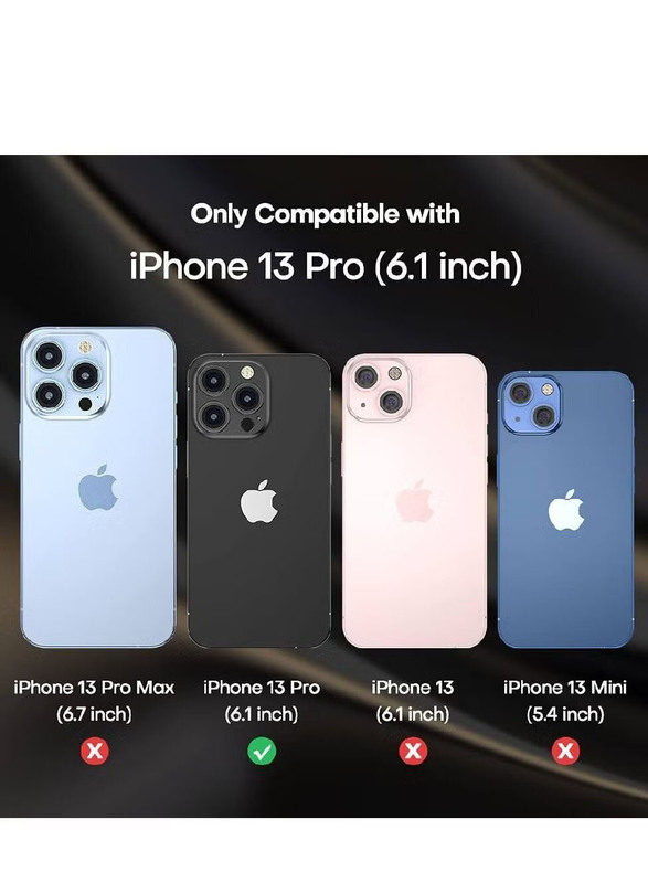 Apple iPhone 12 Pro Max 3 in 1 Shockproof Mobile Phone Case Cover Tempered Glass Screen Protector + 2 Pack Camera Lens, Clear