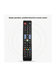 Replacement Wireless Universal TV Remote Control for Samsung HD LED Smart TV, LU-V5-290, Black