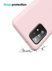 Samsung Galaxy A52 4g/5g Gel Rubber Soft Silicone Mobile Phone Case Cover, Pink