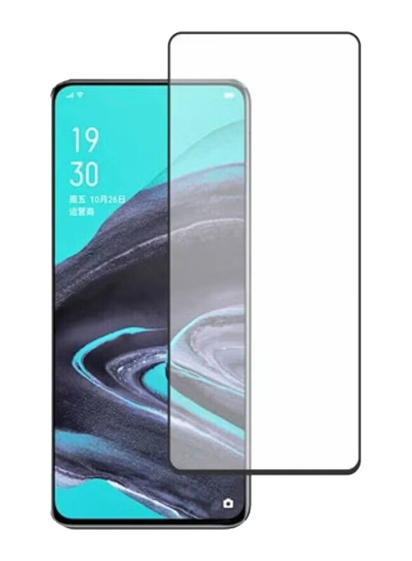 

Generic Oppo Reno 3 Protective 5D Tempered Glass Screen Protector, Clear