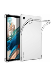 Samsung Galaxy Tab A8 (SM-X200/SM-X205/SM-X207) 2021 10.5" Ultra Clear Soft Flexible Transparent Bumper Back Mobile Phone Case Cover, Clear