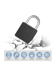 Bluetooth Fingerprint Padlock, Black