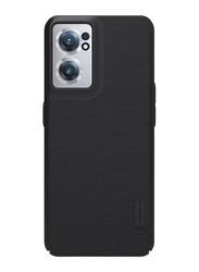 Nillkin OnePlus Nord CE 2 Super Frosted Shield Hard Mobile Phone Back Case Cover, Black