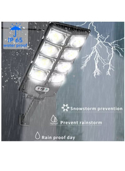 Outdoor Street Multi-Angle Adjustable LED Solar Motion Sensor Light with IP65 Waterproof Security Flood Light, Multicolour