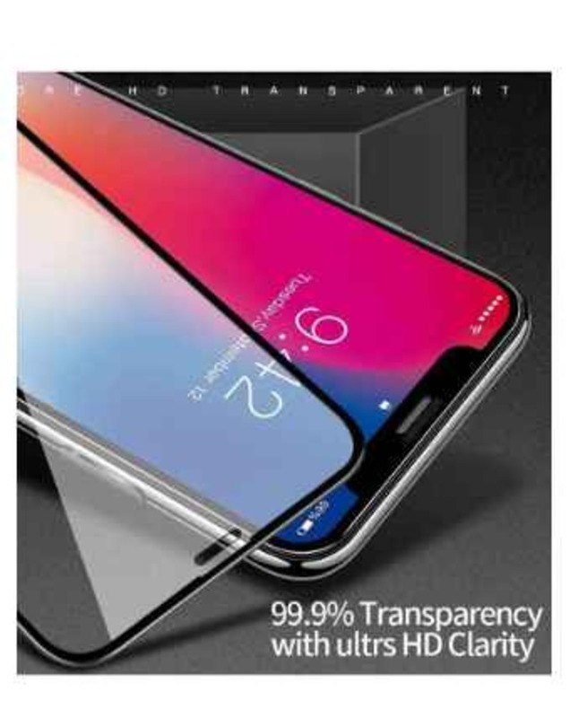 Apple iPhone 11 Pro Max Tempered Glass Screen Protector, Clear