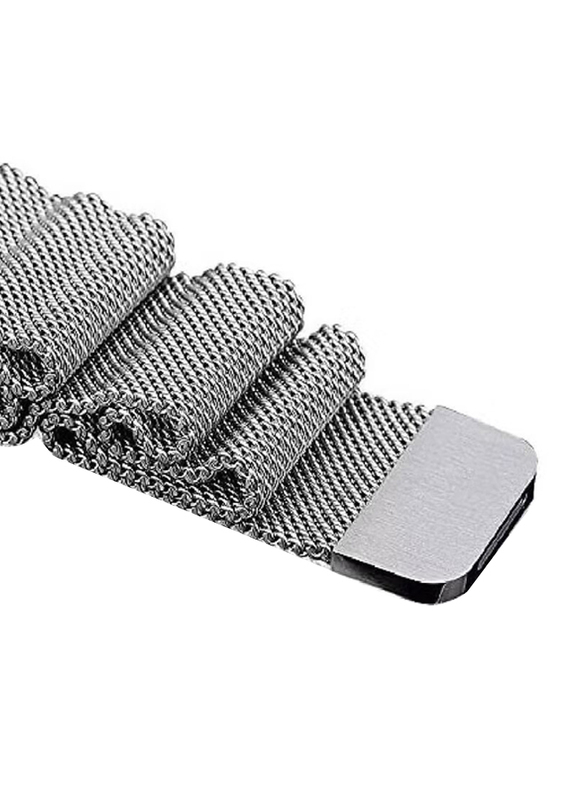 Stainless Steel Mesh Watch Band for Samsung Galaxy Watch 4, Silver