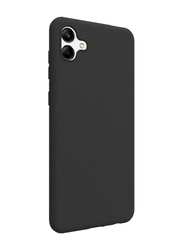 Samsung Galaxy A04 Protective Soft Silicone Mobile Phone Case Cover, Black