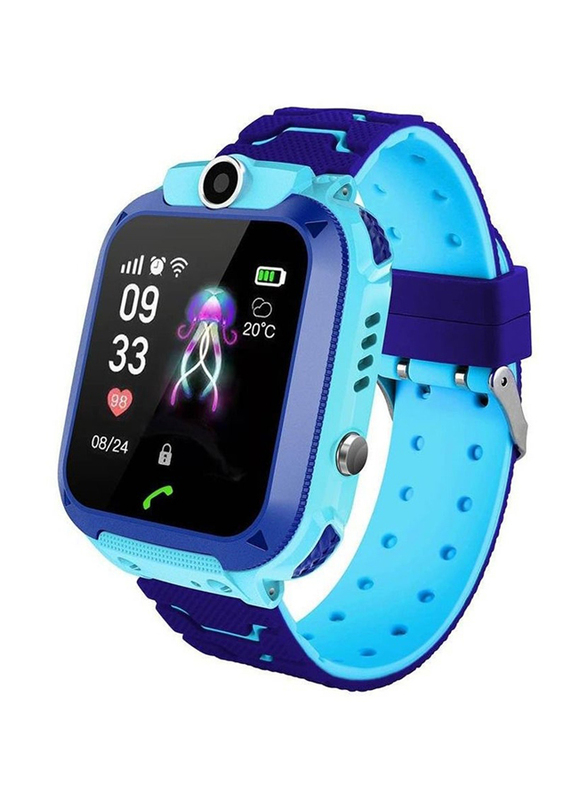 Kids Ultra-Thin Waterproof Tracker Smartwatch, with Phone Call Feature, Blue