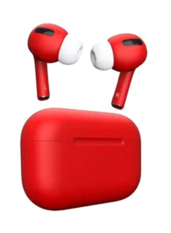 

Haino Teko Germany Wireless Bluetooth In-Ear Earbuds with Charging Case, Red