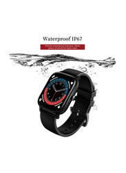 MT2 1.4-inch Colour Touch Screen Smartwatch, Black