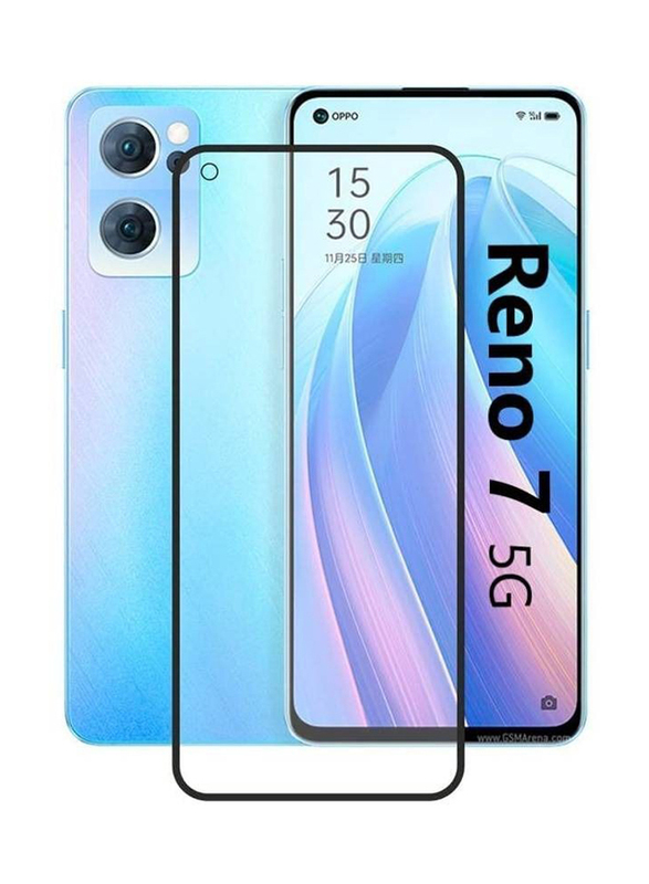 Oppo Reno 7 5g Full Screen Tempered Glass Screen Protector, Clear