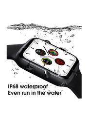 W46 Waterproof Smartwatch, Black