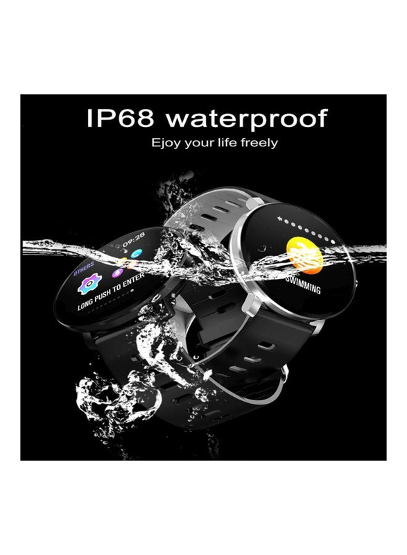 180mAh K9 Bluetooth Smartwatch, Black