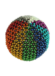 Colorful Magnetic Balls Building 3D Figures, 1500 Pieces, Multicolour