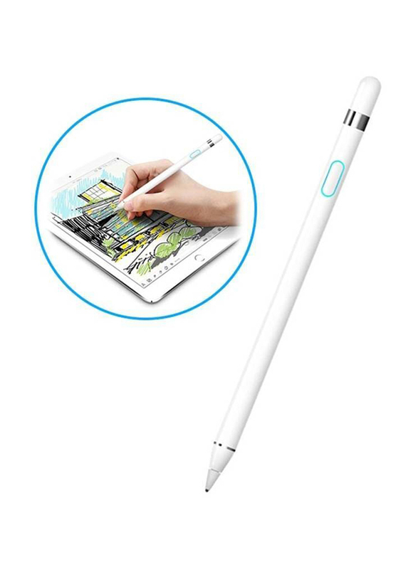 Universal Mobiles & Tablets Stylus Pen, White