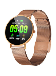 130.0 mAh F25 Bluetooth Smartwatch, Rose Gold
