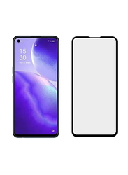 Oppo A94 Full-Screen Tempered Glass Screen Protector, Clear