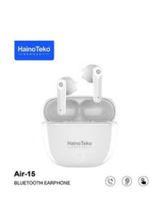 Haino Teko Germany Air-15 Wireless Bluetooth In-Ear Earbuds, White