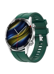 Silicone Band Smart Watch, Q88, Green