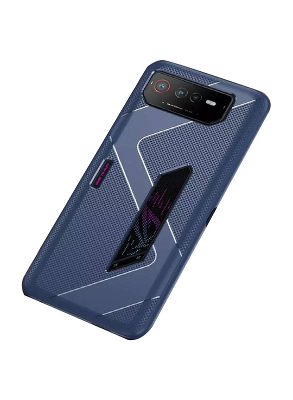 Asus Rog Phone 6 Pro Ultra Slim Flexible &amp; Lightweight Shockproof Bumper Mobile Phone Back Case Cover, Blue