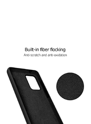 Samsung Galaxy A52 Protective Soft Silicone Mobile Phone Case Cover, Black