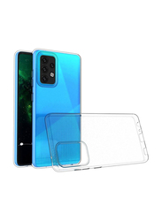 Samsung Galaxy A52 Protective Silicone Mobile Phone Back Case Cover, Transparent