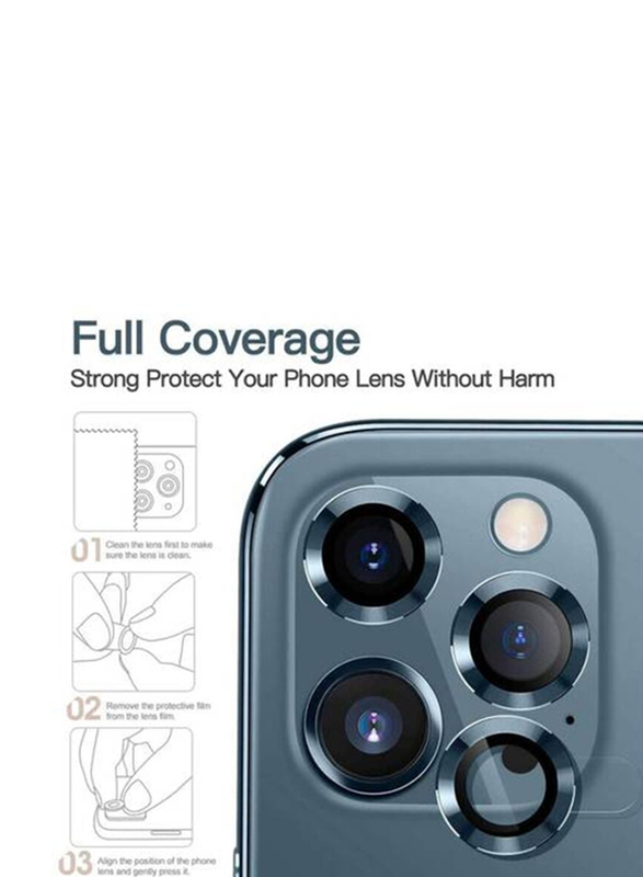 Apple iPhone 12 Pro Camera Lens Protector, Blue