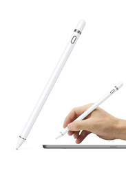 Universal Digital Fine Point Active Touch Screens Stylus Pen, white