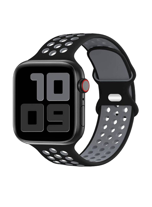 Replacement Sports Band Strap for Apple Watch 42mm, Black