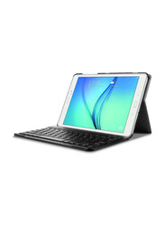 Ntech Detachable Wireless Bluetooth English Keyboard with Case & Pencil Holder for iPad 7th Gen 2019/iPad Air 3/iPad Pro 10.5", Black