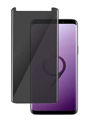 Ics Samsung Galaxy S9+ Tempered Glass Mobile Phone Screen Protector, Clear/Black