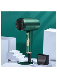 Arabest Hair Dryer Three-Speed Wind Speed Intelligent Constant Temperature Hair Dryer With Overheat Protection, Green