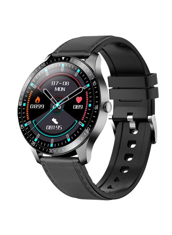 

Senbono Heart Rate Monitor Touch Screen Smartwatch, Black