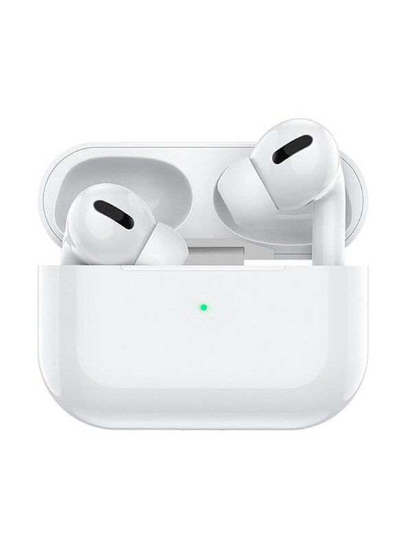 

Borofone Wireless Bluetooth In-Ear Earphones with Charging Case, White
