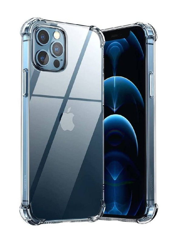 Apple iPhone 13 Pro Max Transparent TPU Mobile Phone Back Case Cover, Clear