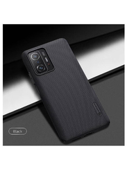 Nillkin Xiaomi Mi 11T/11T Pro Super Frosted Shield Hard Mobile Phone Back Case Cover, Black