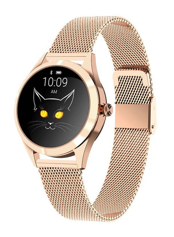 

Generic Fitness Tracker Waterproof Smartwatch for Women with Heart Rate, Sleep Monitor, Gold