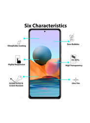 Xiaomi Redmi Note 10 Pro Tempered Glass Screen Protector, Clear